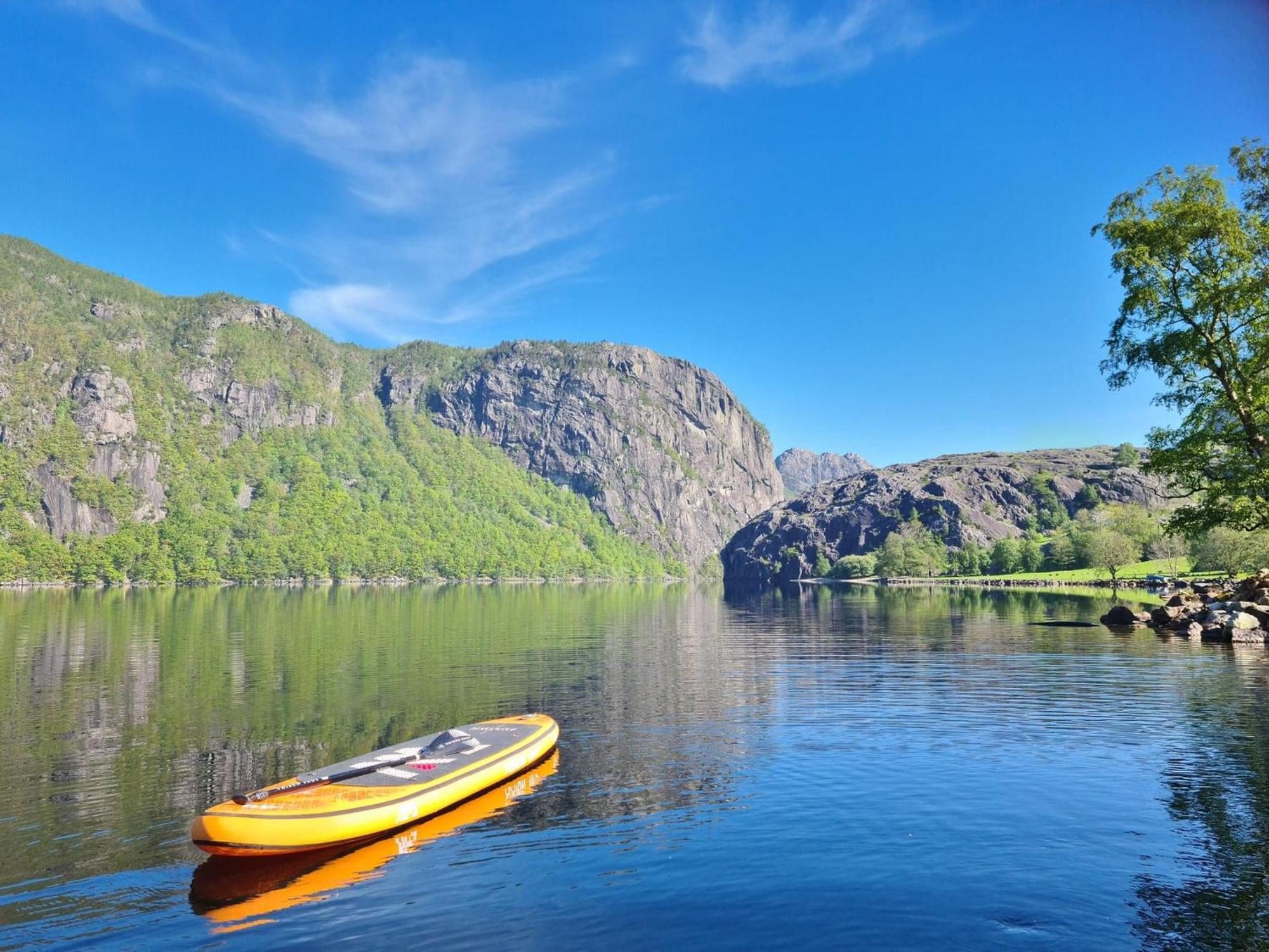Hytte Ved Preikestolen Forsand ภายนอก รูปภาพ