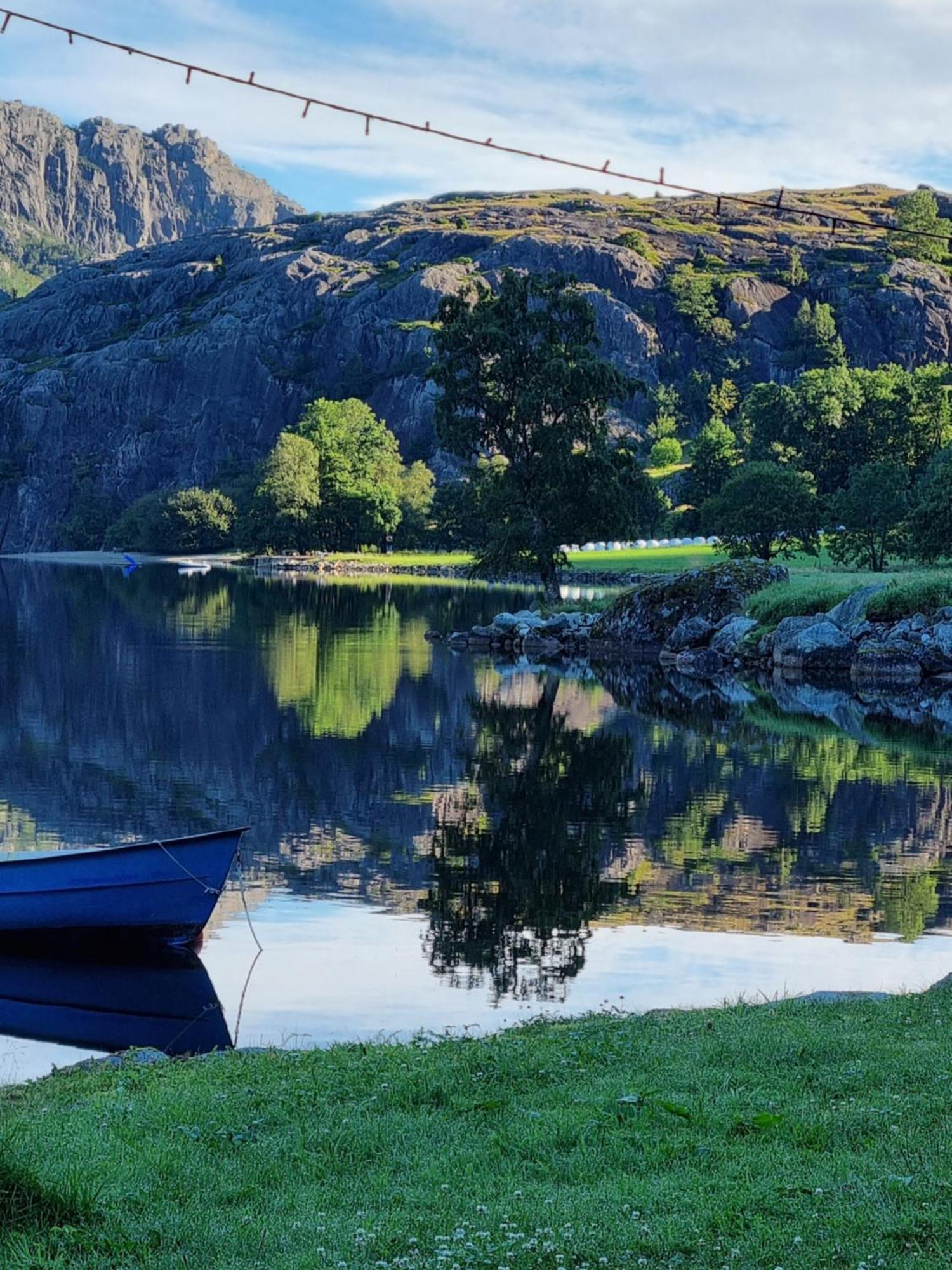 Hytte Ved Preikestolen Forsand ภายนอก รูปภาพ
