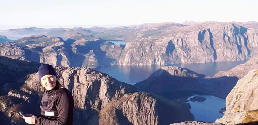 Hytte Ved Preikestolen Forsand ภายนอก รูปภาพ