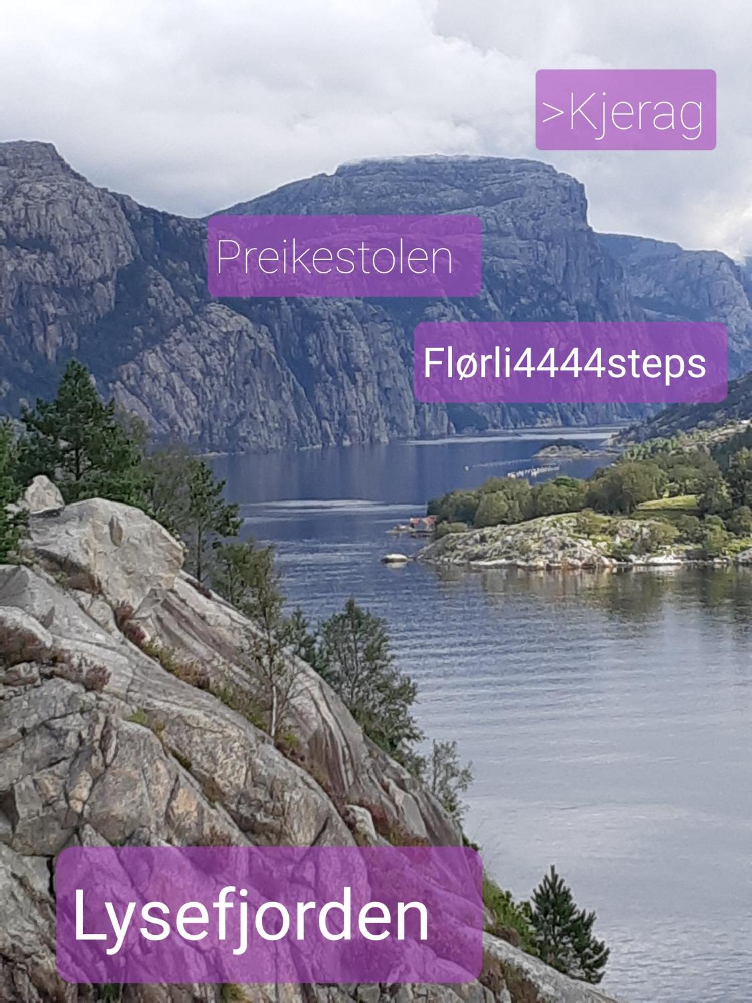 Hytte Ved Preikestolen Forsand ภายนอก รูปภาพ