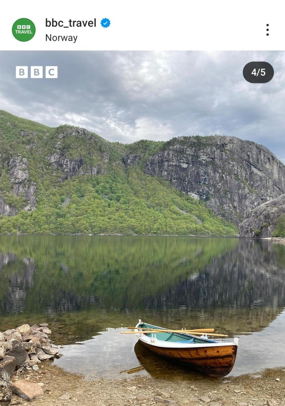 Hytte Ved Preikestolen Forsand ภายนอก รูปภาพ