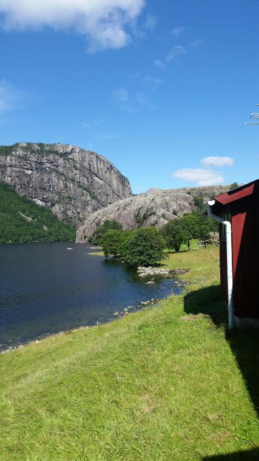 Hytte Ved Preikestolen Forsand ภายนอก รูปภาพ