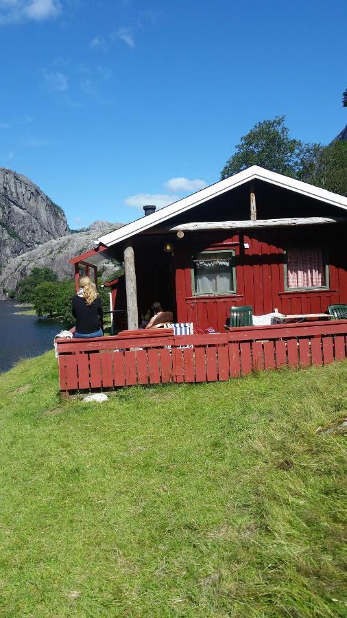 Hytte Ved Preikestolen Forsand ภายนอก รูปภาพ
